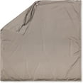thumbnail image 1 of 26" x 26" Throw Pillowcases (Cover Only) - 85/15 Nylon, Spandex - Luxurious, Silky, Stretchy & Soft - 1 Pcs Solid Color - A Perfect Choice for Couch Chairs Sofa Bed Adult or Kids Bedroom, Stone Grey, 1 of 7