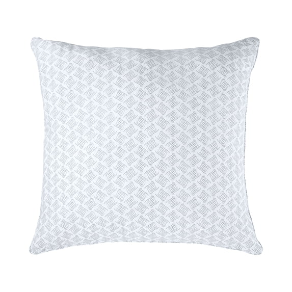 26" x 26" Volterra Damask Cotton Euro Sham - Machine Washable