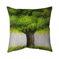 thumbnail image 1 of 26 x 26 in. Big Green Tree-Double Sided Print Indoor Pillow, 1 of 1