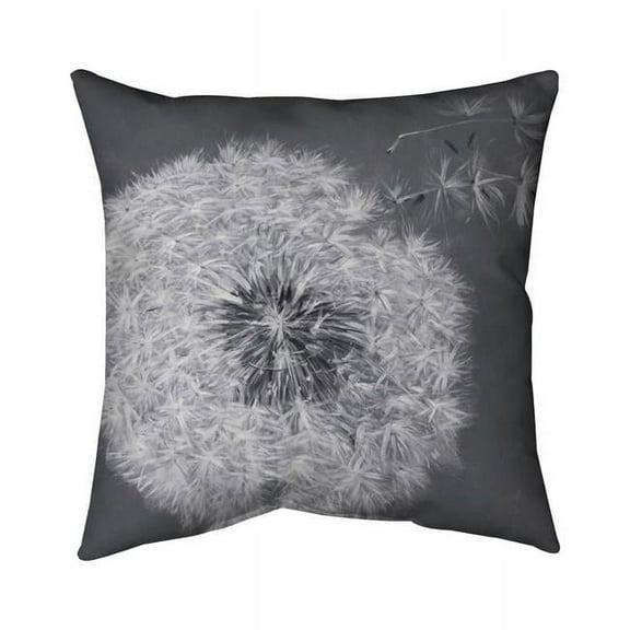 26 x 26 in. Blowing Dandelion-Double Sided Print Indoor Pillow