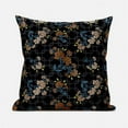 thumbnail image 1 of 26 x 26 in. Checkerboard Marigold Flowers Broadcloth Indoor & Outdoor Blown & Closed Pillow - Multi Color, 1 of 1