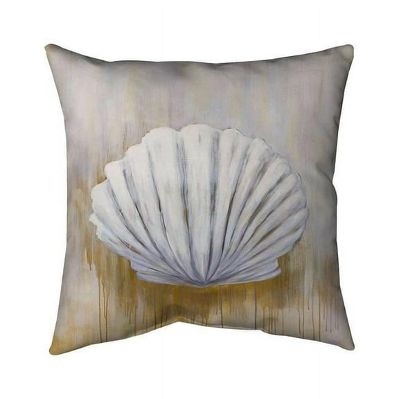 26 x 26 in. Feston Shell-Double Sided Print Indoor Pillow