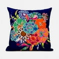 thumbnail image 1 of 26 x 26 in. Friendship Bouquet Broadcloth Indoor & Outdoor Zippered Pillow - Multi Color, 1 of 1