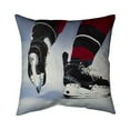 thumbnail image 1 of 26 x 26 in. Hockey Player-Double Sided Print Indoor Pillow, 1 of 1