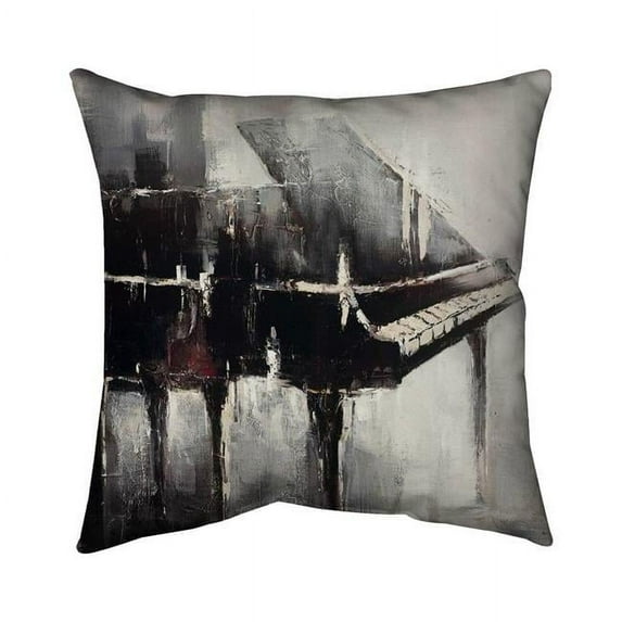 26 x 26 in. Industrial Style Piano-Double Sided Print Indoor Pillow