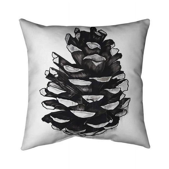 26 x 26 in. Pine Cone-Double Sided Print Indoor Pillow