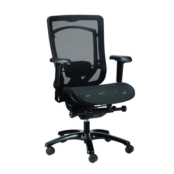 26" x 27.6" x 40.9" Black Mesh Chair