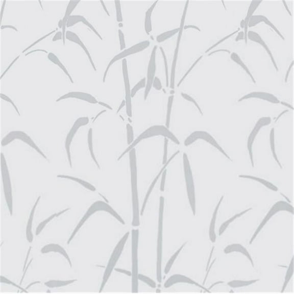 26 x 59 in. Static Cling Window Film, Bamboo