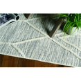 thumbnail image 1 of 26 x 90 in. Ivory, Grey Polyester Rug, 1 of 1