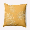thumbnail image 1 of 26"x26" Simply Daisy Fern Leaves Poly Accent Pillow, Yellow Qty 1, 1 of 5