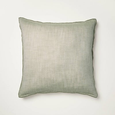 26"x26" Solid Euro Square Throw Pillow