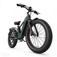 thumbnail image 1 of 26"x4"Fat Tire 2000W Peak Power Electric Bike for Adults - 28MPH, 48V 18Ah (85 Miles Max), All-Terrain Ebike with Full Suspension & 11" Ultra-Comfort Seat - Conquer Snow, Sand & Trails, 1 of 9