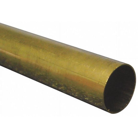 Manufacturer Varies 260 Brass Round Tube, 1/8 in Outside Dia, 3 ft Length 1145