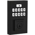 thumbnail image 1 of Kwikset SmartCode 260 Contemporary Matte Black Keypad Single Cylinder Electronic Deadbolt Featuring SmartKey Security, 1 of 7
