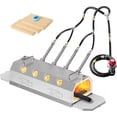 thumbnail image 1 of 2600°F Propane Gas Forge with Double Doors – Large-Capacity Stainless Steel Blacksmithing and Knife-Making Equipment, Portable Farrier Tool, Gas Welding Forge Kit (Four Burners), 1 of 6