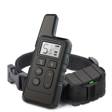 2600FT Remote Dog Training Collar - Electronic Shock & Anti-Bark Device, Stop Barking & Improve Behavior - Red/Orange/Black