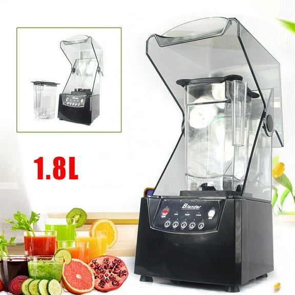 2600W 1.8L Commercial Soundproof Smoothie Blender Machine Fruit Juicer Maker Mixer