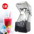 thumbnail image 1 of 2600W Heavy-Duty Commercial Blender With Shield Quiet Sound Enclosure Stainless Steels 1.8L 110V 23000r/Min for Homes, Offices, Hotels, 1 of 17