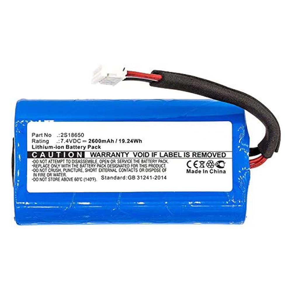 Batteria Vhbw 2600mAh 7.4V Per Anker SoundCore Boost – Ricambio Li-Ion Per Speaker Portatile