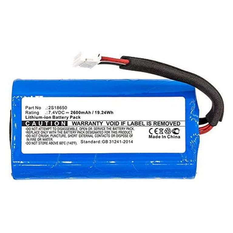 2600mAh 2S18650 Battery Replacement for Anker SoundCore Boost