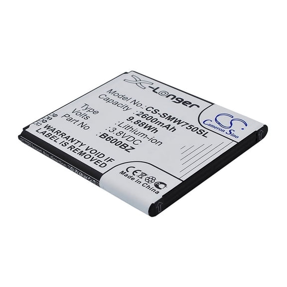 2600mAh B600BZ Battery for Samsung SM-W750V Ativ SE ATIV SE Neo Huron