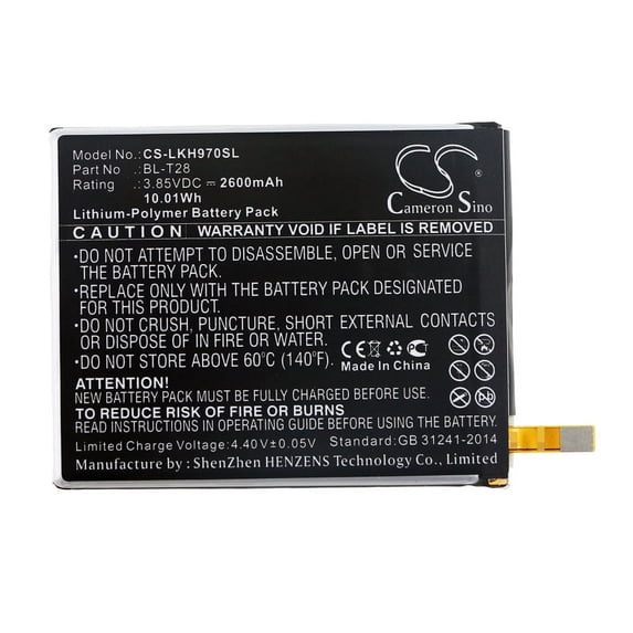 2600mAh EAC63361501 BL-T28 Battery for LG Q610MA Q7+ Dual SIM Q7 Dual SIM TD-LTE Q720K Q725K Q7 Dual SIM H970 LMQ610EM LMQ610NM