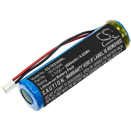 2600mAh Testo 0515 5046 Battery for 320 Combustion Analyzer