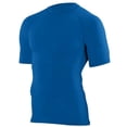 thumbnail image 1 of 2601A-Royal-M Youth Hyperform Compression Short Sleeve Shirt, Royal - Medium, 1 of 1