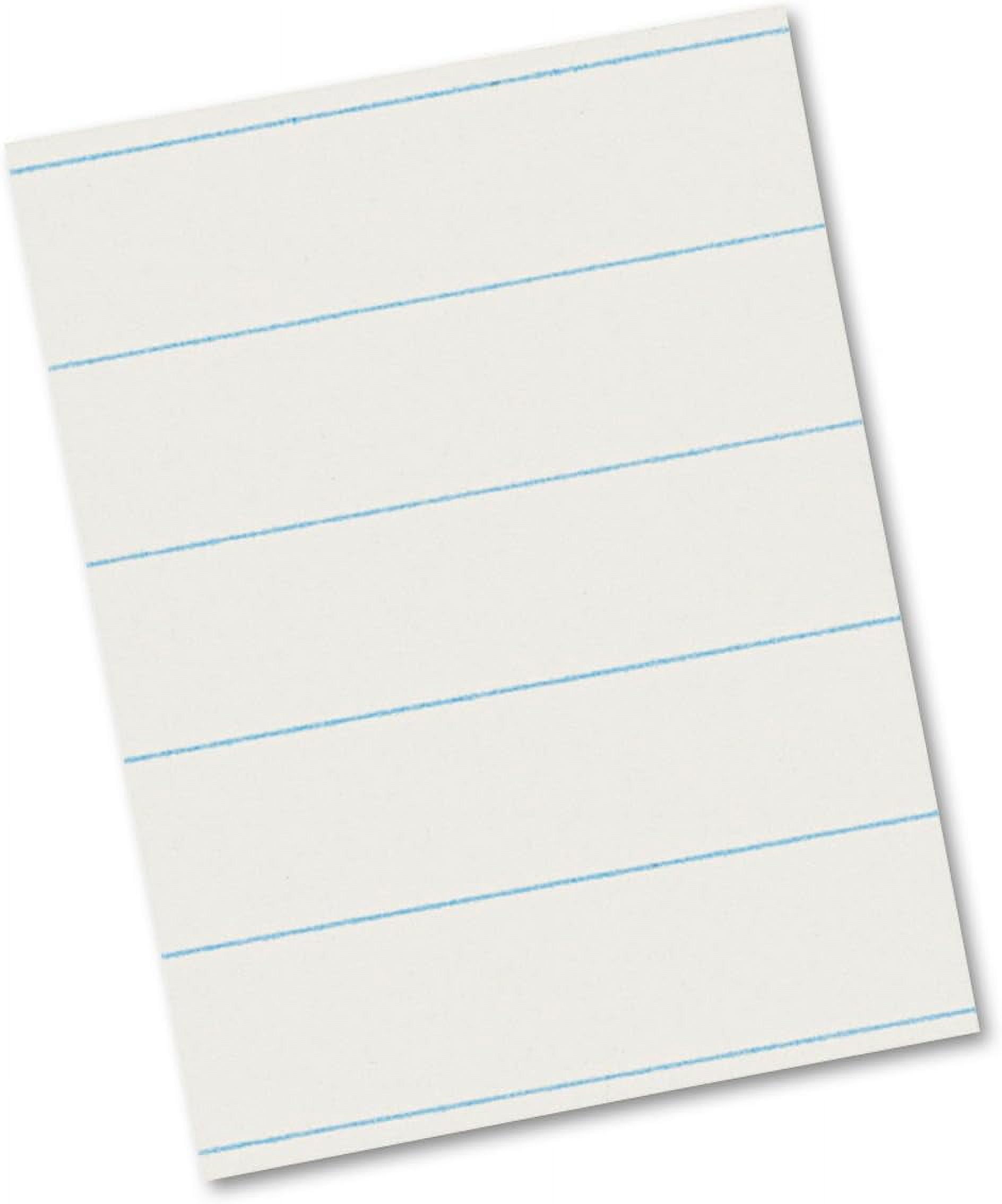 2603 Ruled Newsprint Paper, 30 Lbs., 81/2 X 11, White, 500 Sheets/Pack