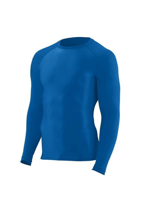 2604A-Royal-XL Hyperform Compression Long Sleeve Shirt, Royal - Extra Large