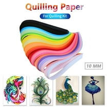 260PCS 26 Colours Quilling Strips Quilling Paper 10mm For Quilling Kit, Xinsrenus Under $5! 260PCS 26 Colours Quilling Strips