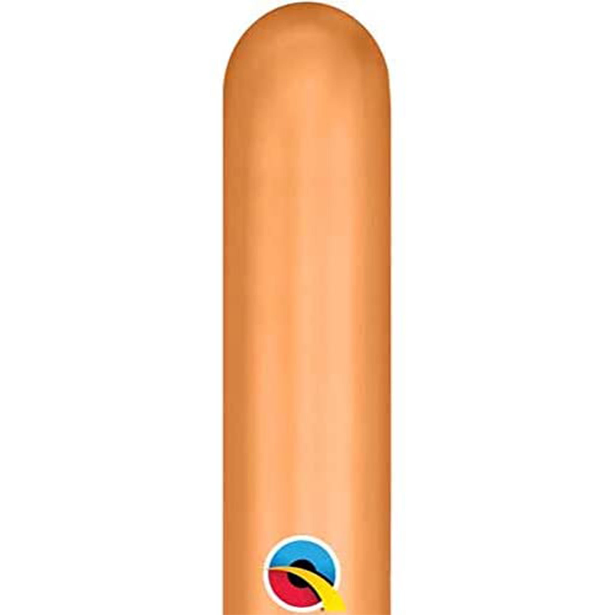 260Q Qualatex Chrome - Copper Latex Entertainer Balloons (100 Pack) - Party Supplies Decorations