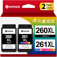 thumbnail image 1 of 260XL 260 Ink for Canon 260/261 Ink for Canon Ink 260 for Canon Pixma TS5320 TS6420 TS6400 Printer (Black Tri-Color), 1 of 7