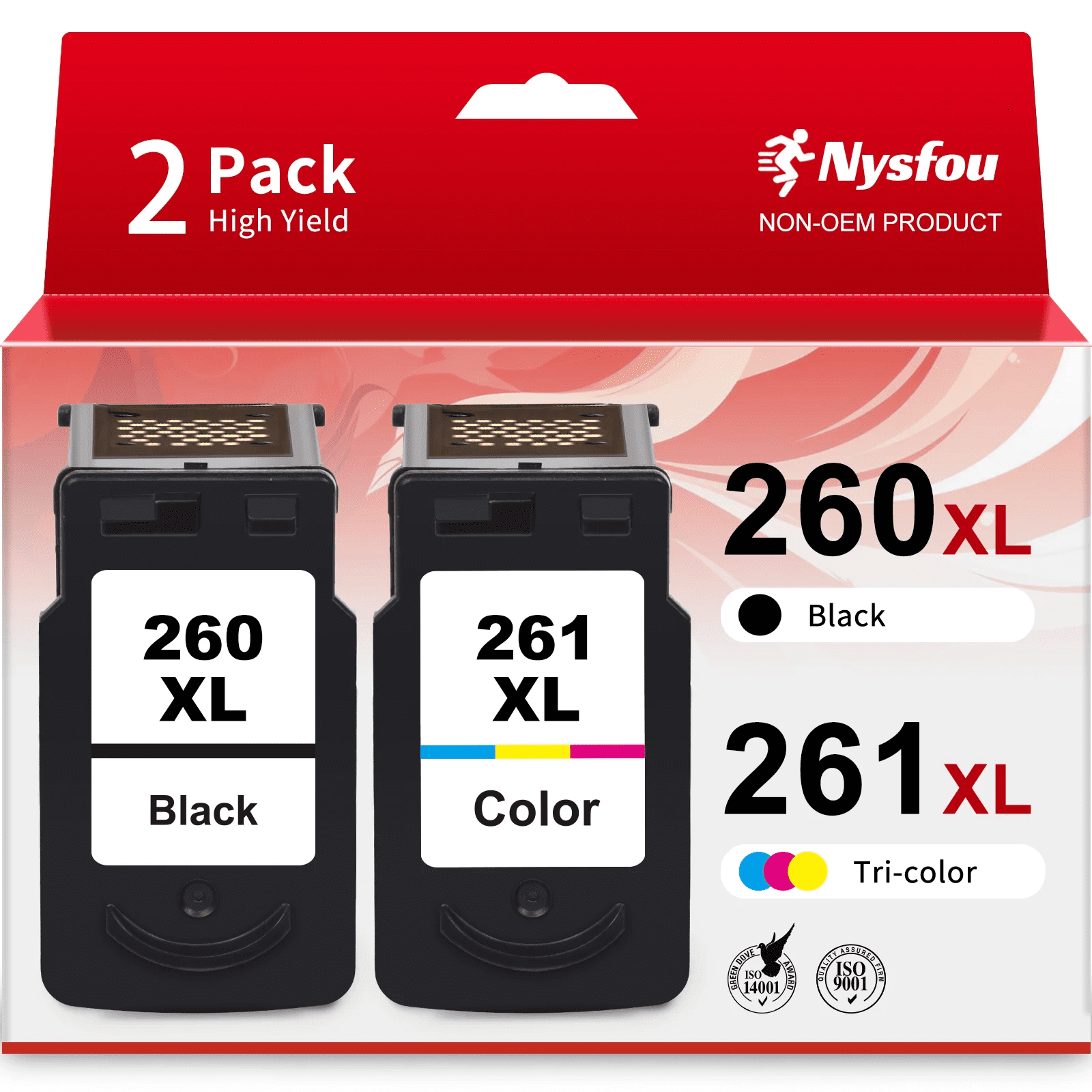 260XL 261XL Ink Cartridges for Canon 260/261 Ink 260 261 Ink PG260XL