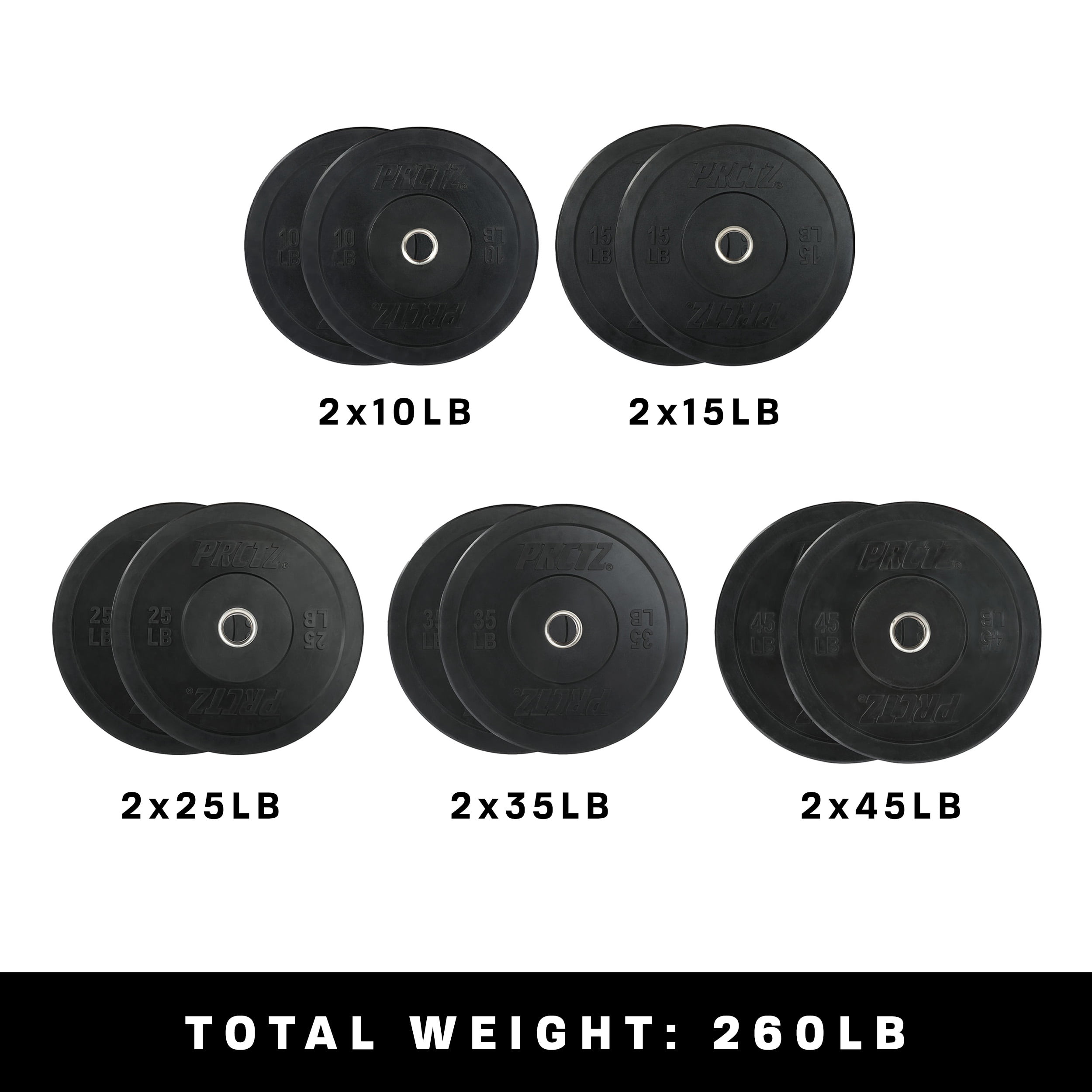 PRCTZ 260lb Set