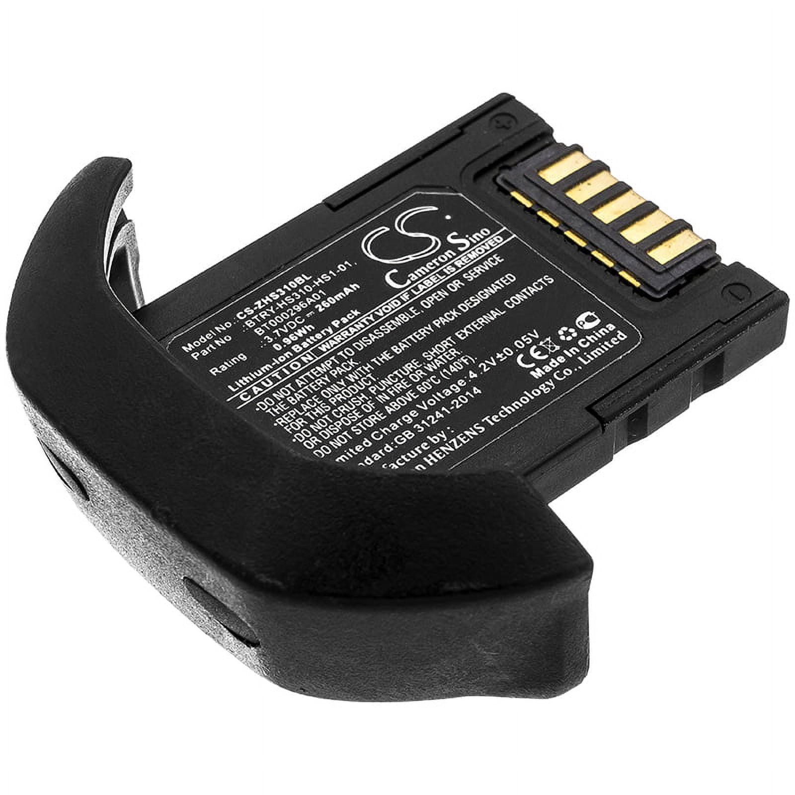260mAh Zebra BTRY-HS310-HS1-01 BT000296A01 Battery for HS3100 - Walmart.com