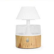 260mL Cool Mist Tabletop Humidifier Lamp Shape 7 Color Light Desktop Humidifier