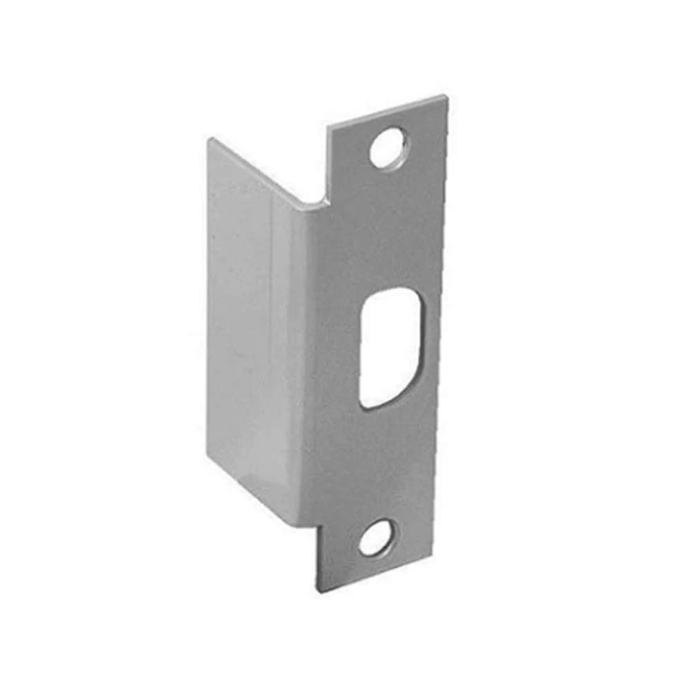 261 13 Gauge Steel Electric Strike Filler Plate, Silver Coated, 11/4