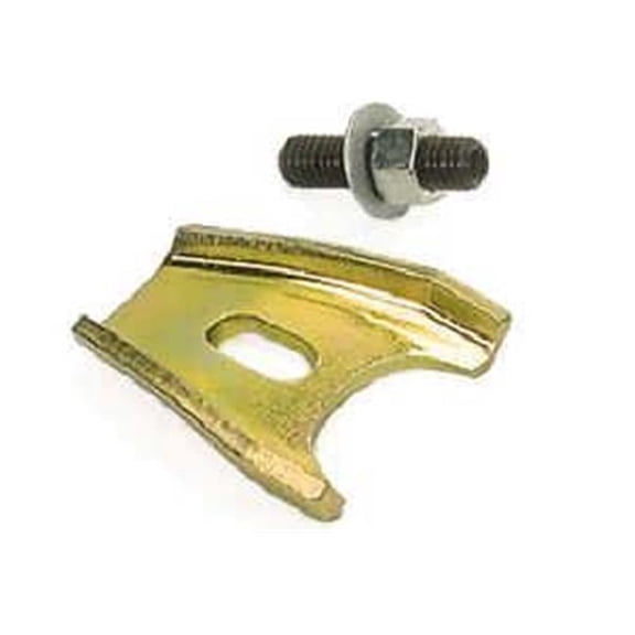 26200 Distributor Hold Down Clamp - All V8 & 90 deg V6 Chevrolet Engines - Gold Iridite Steel