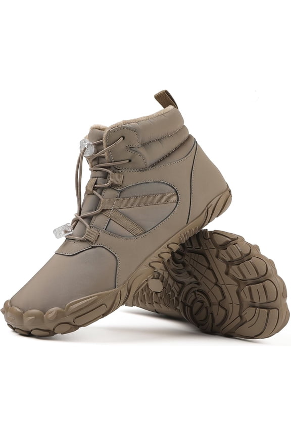 Mens Womens Barefoot Minimalist Shoes Winter Boots Zero Drop Sole Trail Running Sneakers Wide Toe Box