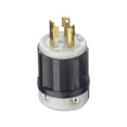 thumbnail image 1 of 2621 Grounding Plug Locking, 3 Wire, 2-Pole, 30A-250V, 1 of 2