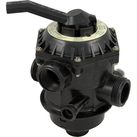 262506 1-1/2-Inch 6-Way Clamp Style Valve Replacement Pool and Spa Sand Filter