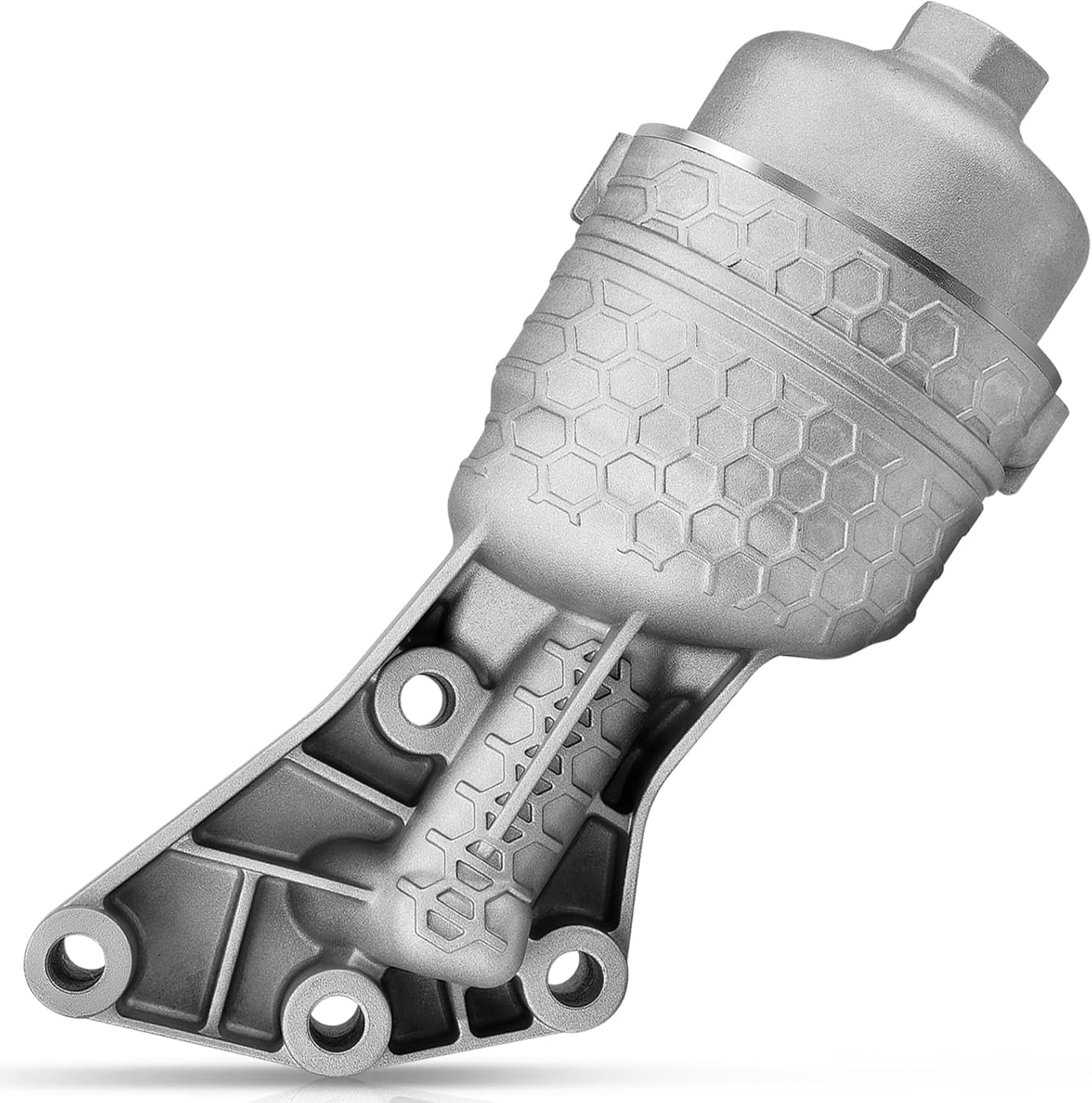26300-3LAA0 Upgrade Full Aluminum Oil Filter Housing Compatible with Hyundai 14-16 Genesis 17-20 Genesis G80 20-23 Palisade Kia 17-20 Cadenza 19-20 Sorento 19-21 Sedona 20-24 Telluride OE# 263003LAA0