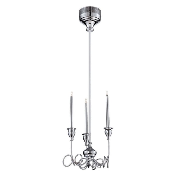 Eurofase Lighting - Candela Mini Chandelier 3 Light - 10.25 Inches Wide By 14