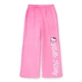 thumbnail image 1 of Hello Kitty Girls Plush Wide Leg Sweatpants with Embroidery, Sizes 4-16, 1 of 3