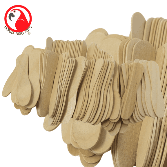 2636 Pk100 Natural Ice Cream Sticks