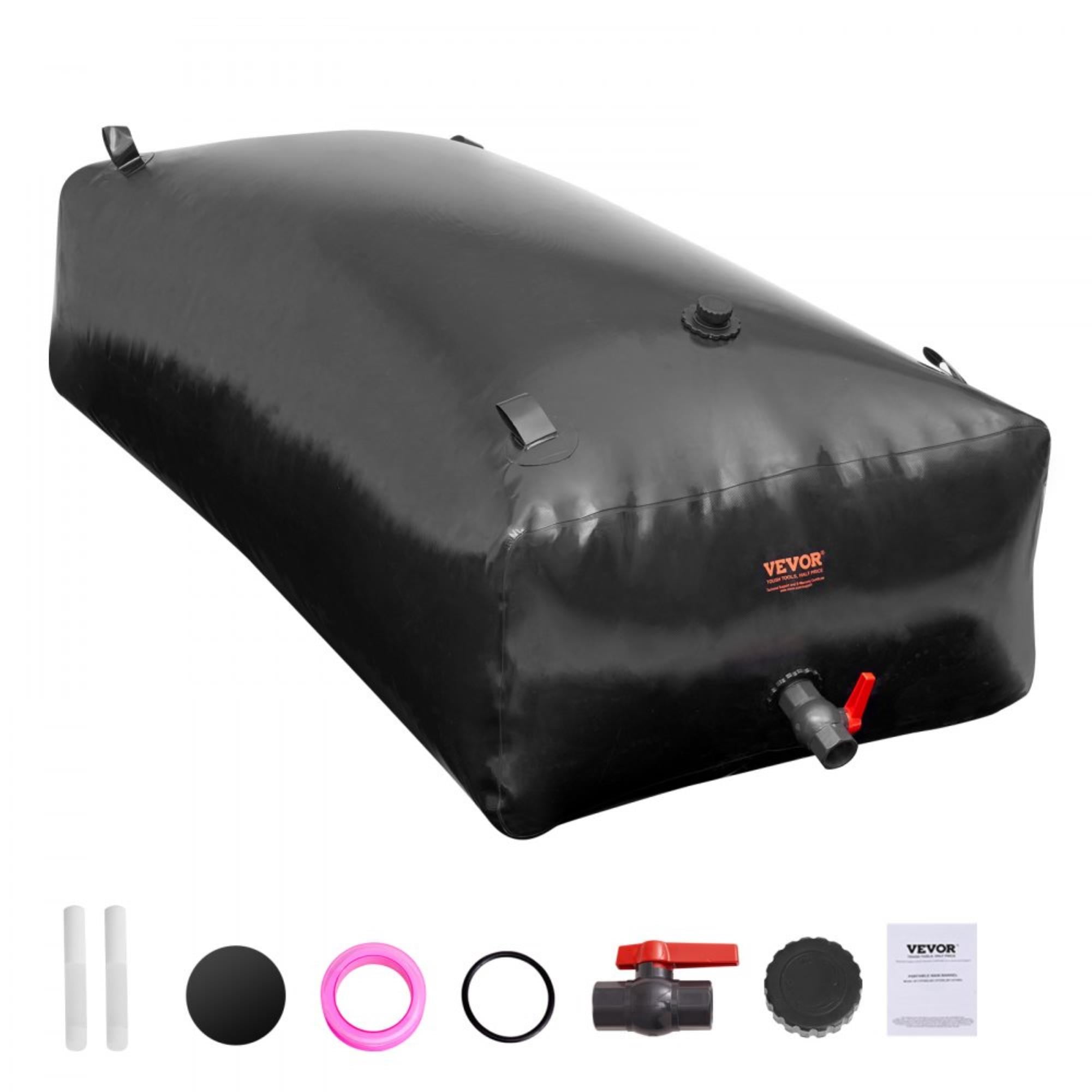 264 Gallon Portable Collapsible PVC Water Storage Tank - Durable, Easy to Use, Ideal for Camping and Emergency Preparedness