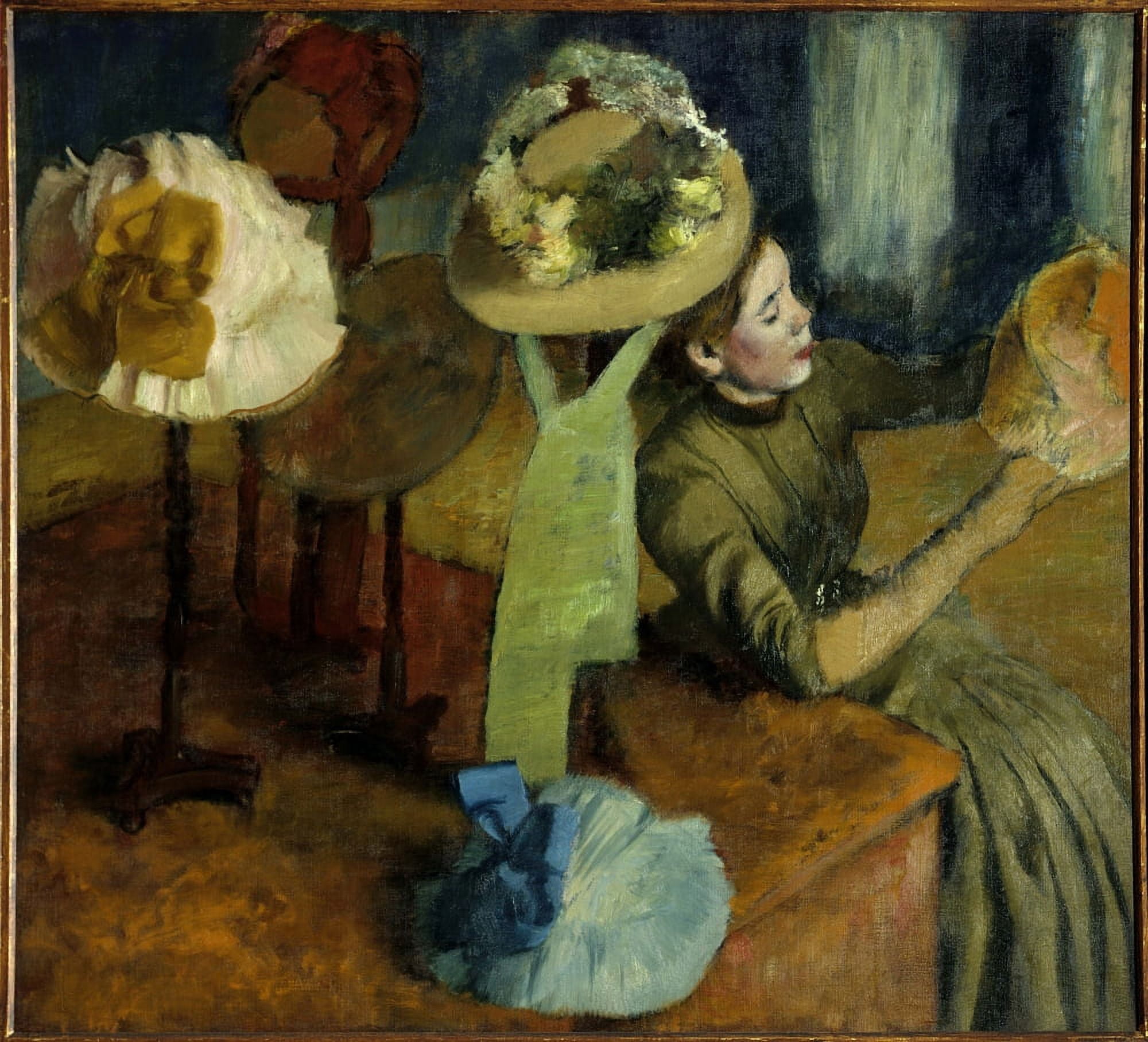 2643 Edgar Degas (1834-1917) French School Canvas Art - (24 x 18)