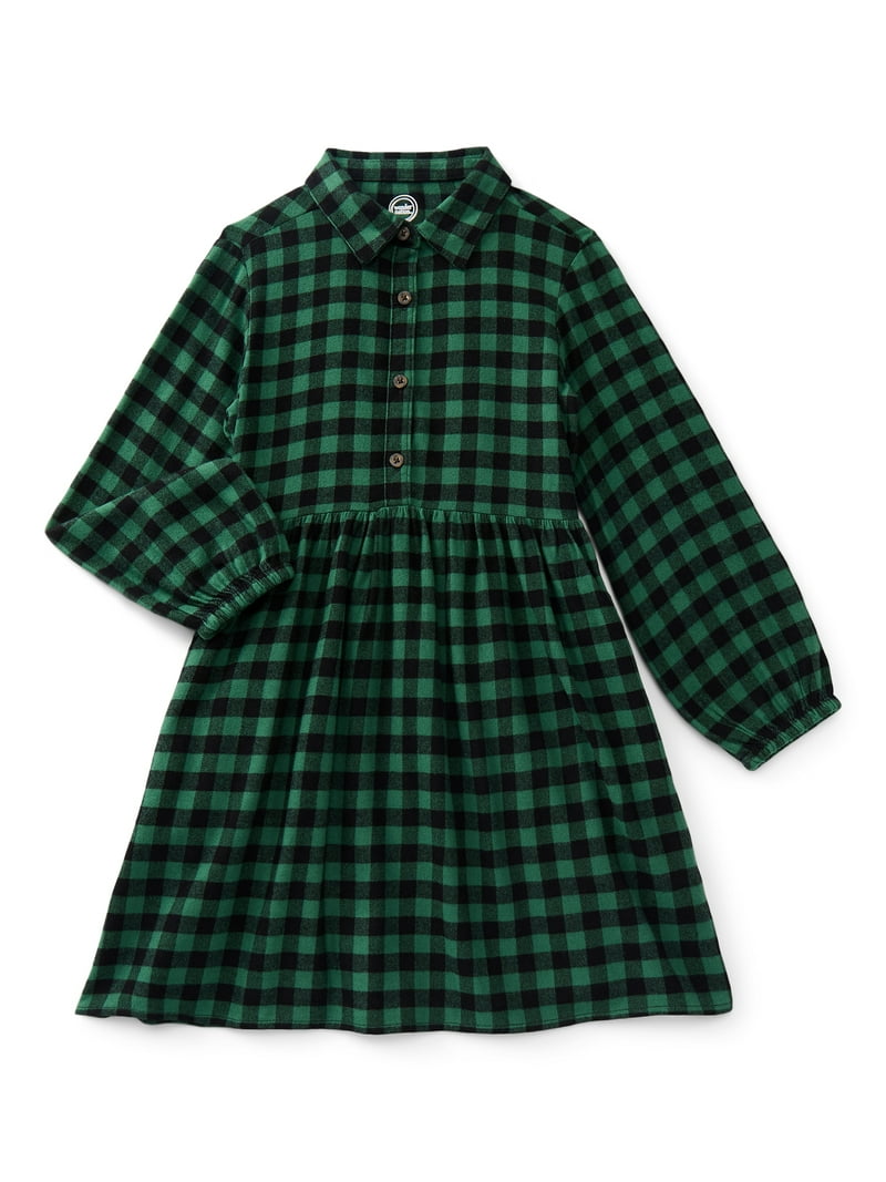 slim fit dress slacks Pinewood Trail Flannel Maxi Dress