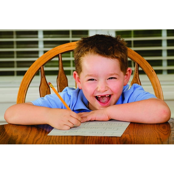 2656 Newsprint Handwriting Paper, Picture Story, 7/8" x 7/16" x 7/16" Ruled 9" x 12", Ruled Short, 500 Sheets